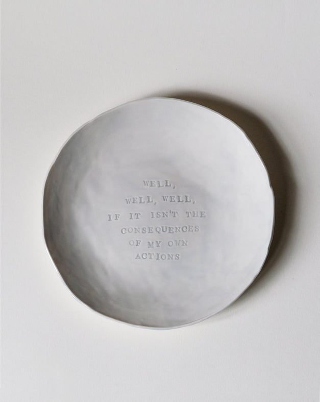 White Dish Duo