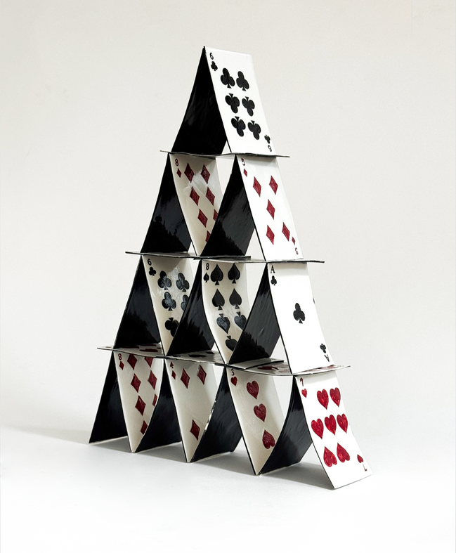 4 Tiered House of Cards