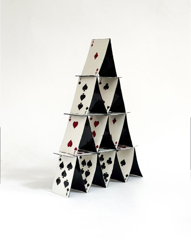 4 Tiered House of Cards