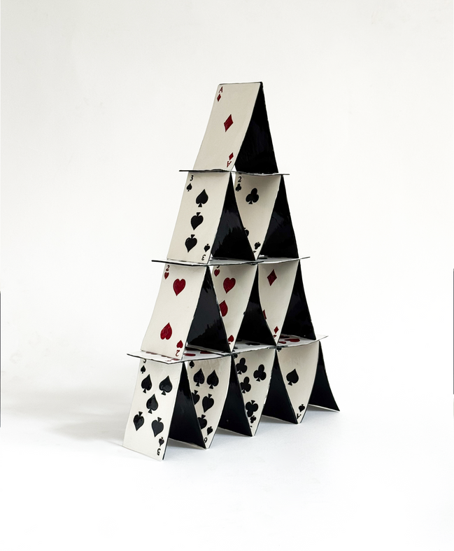 4 Tiered House of Cards
